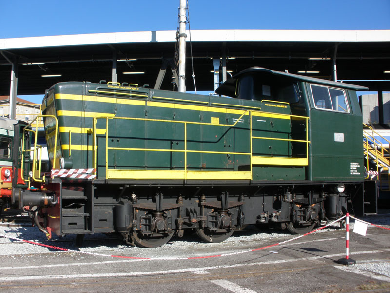  Locomotive a Torino Smistamento 2011 - Motrice Diesel da manovra FS 245.1014