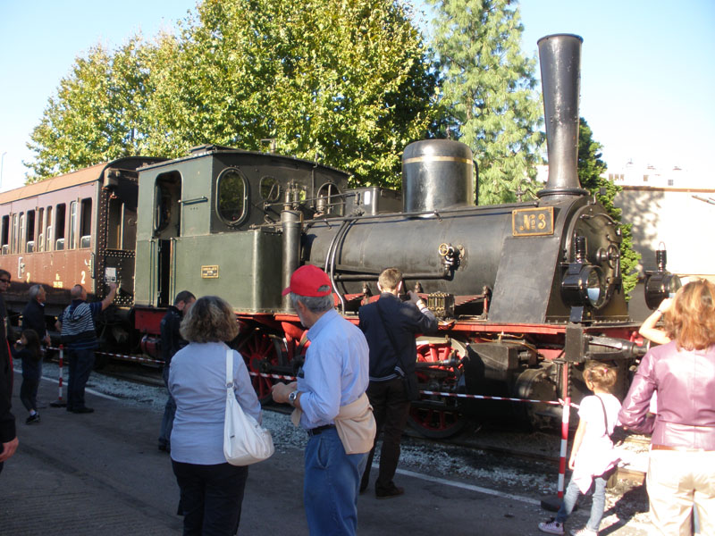  Locomotive a Torino Smistamento 2011 - Locomotiva a Vapore T3 ex FVS N.2