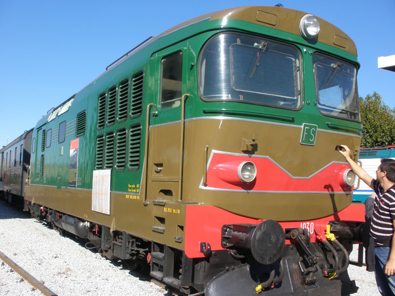  Locomotive a Torino Smistamento 2011 - Locomotiva Diesel D343.1030