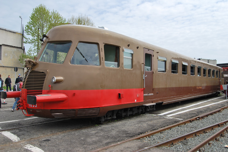 Locomotive a Torino Smistamento 2013: Automotrice Diesel Aln 772.1033 