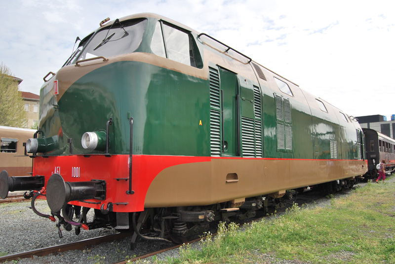  Locomotive a Torino Smistamento 2013: Locomotiva Diesel D461-1001 