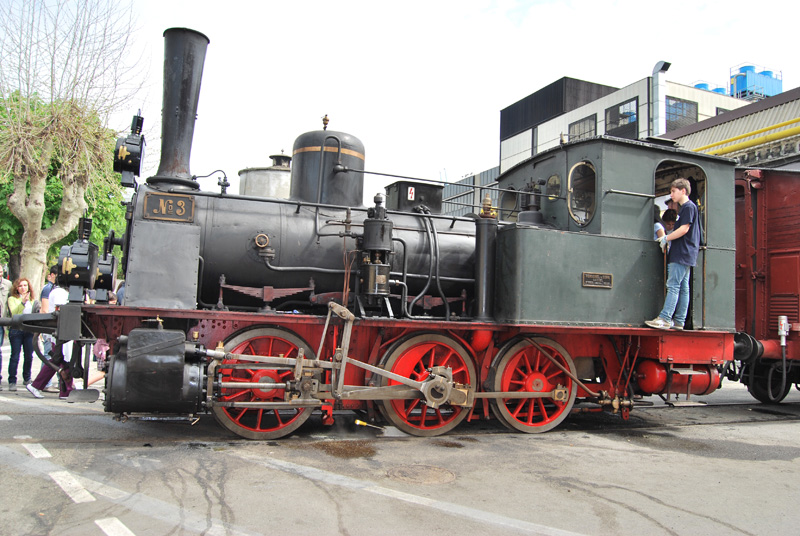  Locomotive a Torino Smistamento 2013: Locomotiva a Vapore T3 ex FVS N.2 