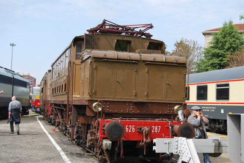  Locomotive a Torino Smistamento 2013: Motrice Elettrica e626-287 