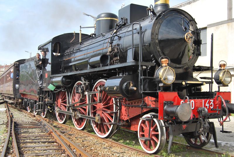  Locomotive a Torino Smistamento 2013: Locomotiva a Vapore GR.640 