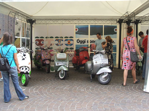 Scooter Vespa a Torino