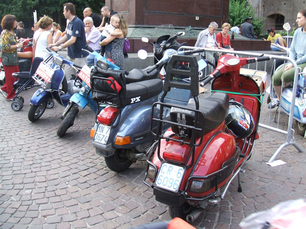 Scooter Vespa a Torino