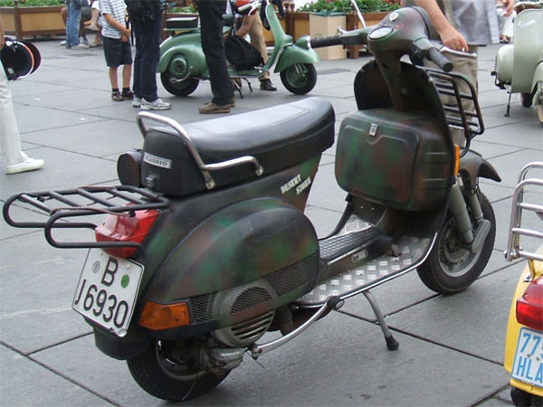 Scooter Vespa a Torino