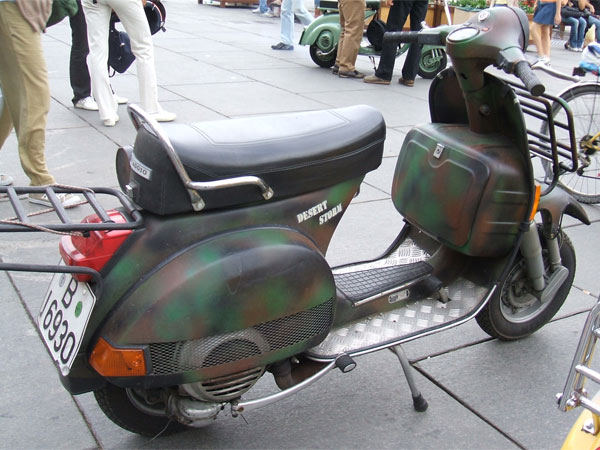 Scooter Vespa a Torino