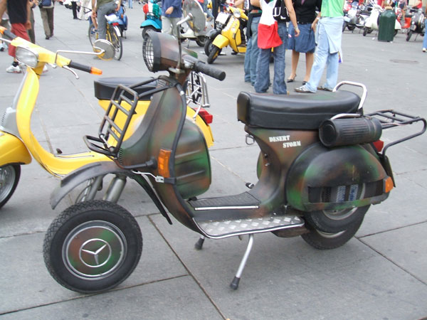 Scooter Vespa a Torino