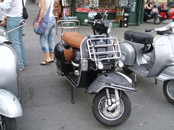 Scooter Vespa a Torino