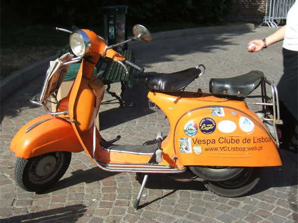 Scooter Vespa a Torino