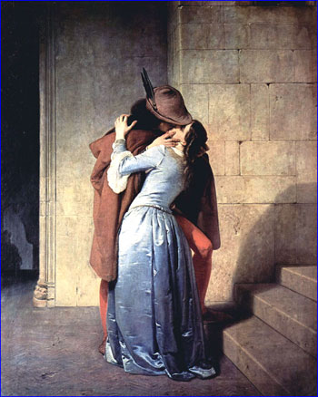  Bacio di Francesco Hayez 