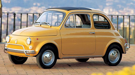 La mitica Fiat 500 La mitica Fiat 500