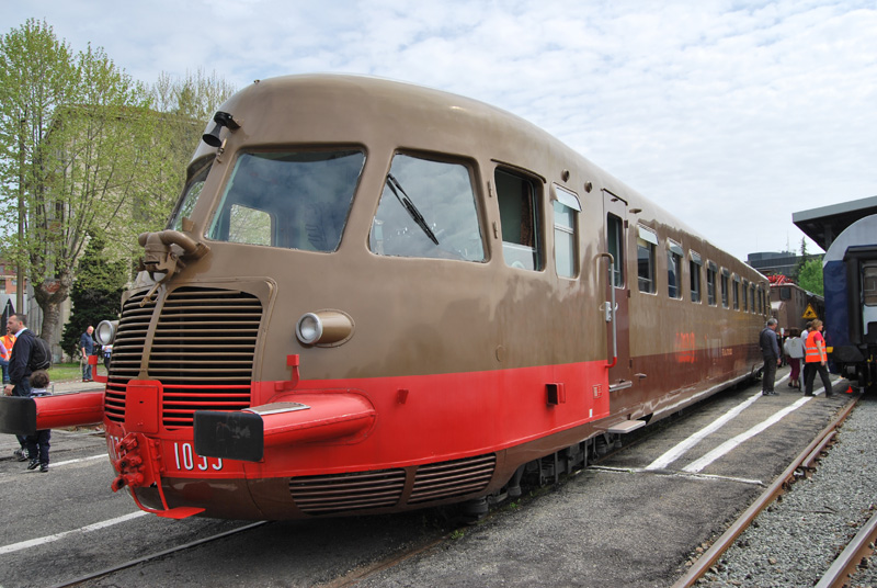  Locomotive a Torino Smistamento 2013: Automotrice Diesel Aln 772-1033 