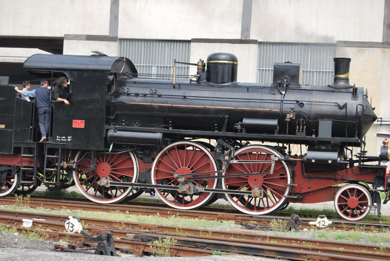  Locomotive a Torino Smistamento 2013: Locomotiva a Vapore GR. 640 