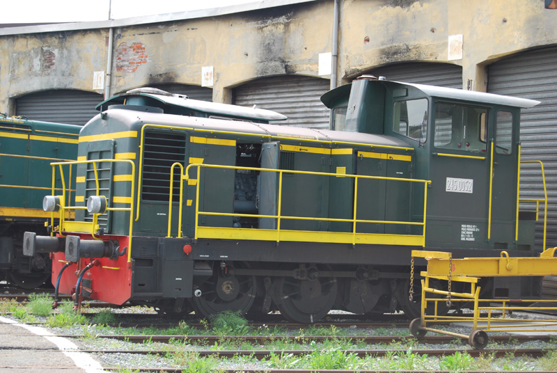  Locomotive a Torino Smistamento 2013: Motrice da manovra 245.0052 