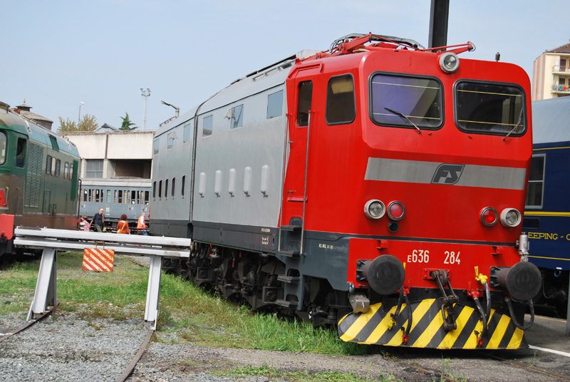  Locomotive a Torino Smistamento 2013: Motrice Elettrica e636.284 