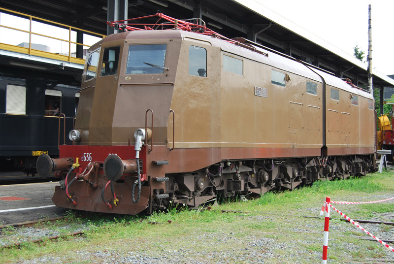  Locomotive a Torino Smistamento 2013: Motrice Elettrica e636-002 