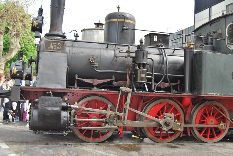  Locomotive a Torino Smistamento 2013: Locomotiva a Vapore T3 ex FVS N.2 