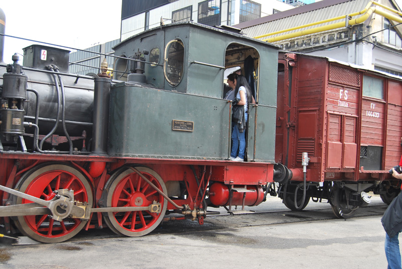  Locomotive a Torino Smistamento 2013: Locomotiva a Vapore T3 ex FVS N.2 