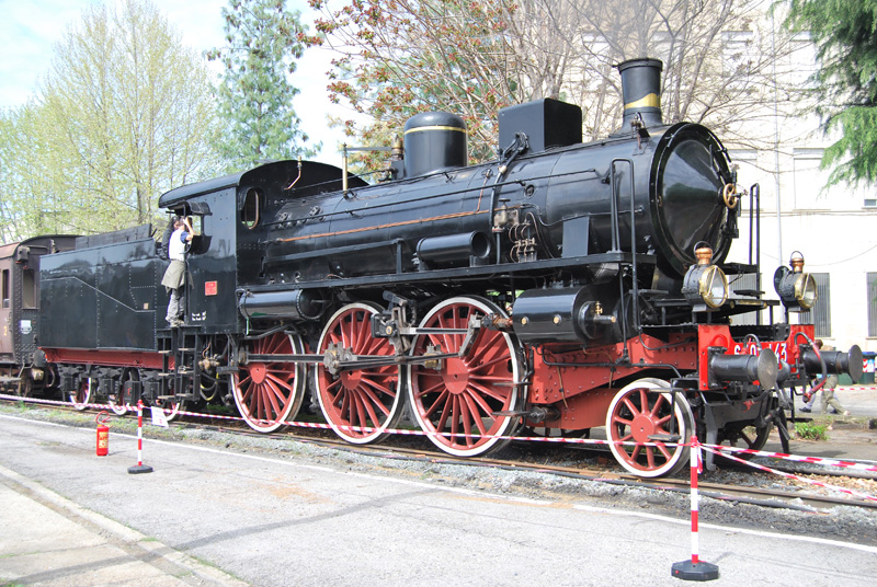  Locomotive a Torino Smistamento 2013: Locomotiva a Vapore GR.640 