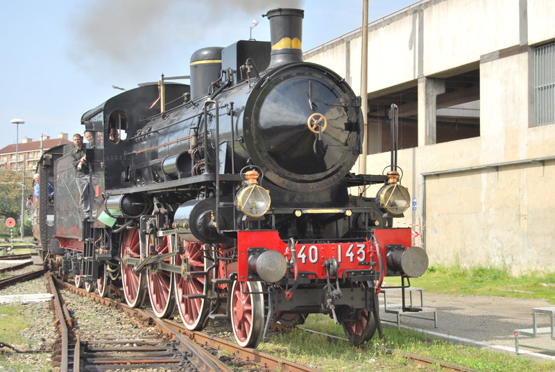  Locomotive a Torino Smistamento 2013: Locomotiva a Vapore GR.640 